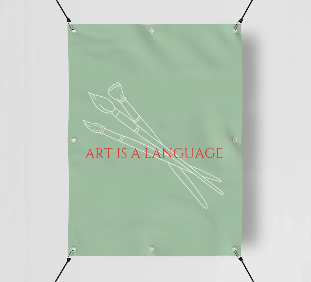 Art is a Language 2 telo in pvc da Headless Monkeys