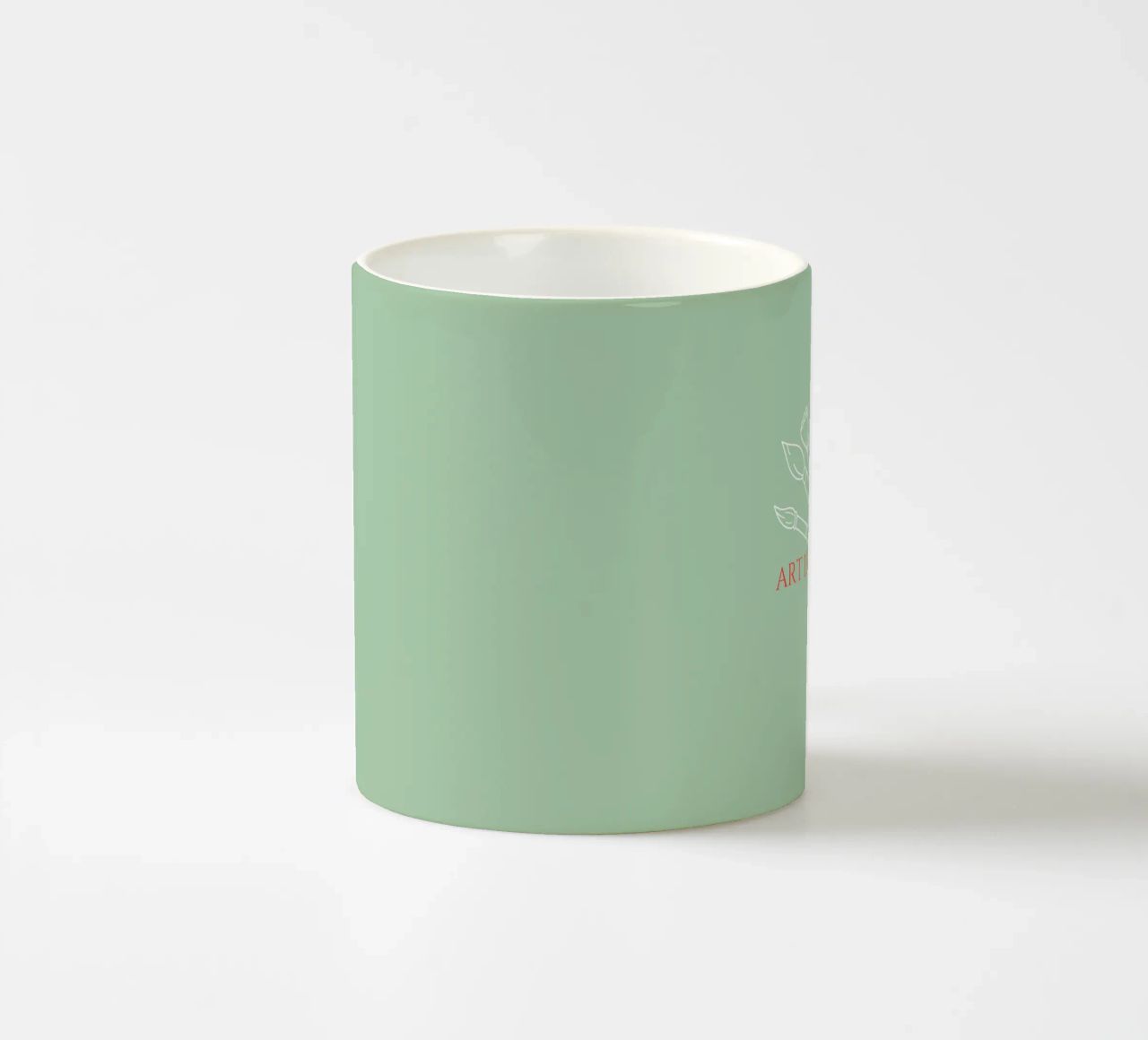 Art is a Language 2 tazza in ceramica da Headless Monkeys