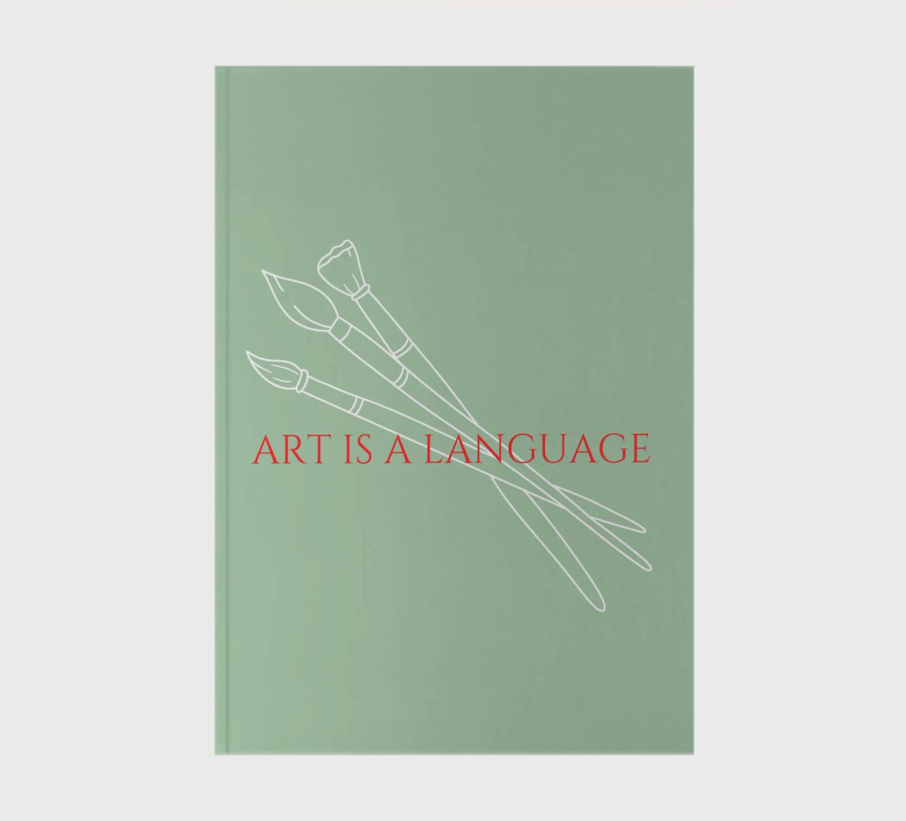 Art is a Language 2 notebook by Headless Monkeys