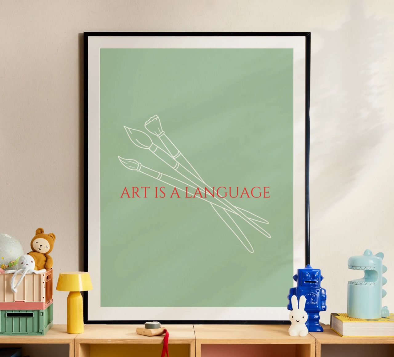 Art is a Language 2 carta hahnemühle da Headless Monkeys