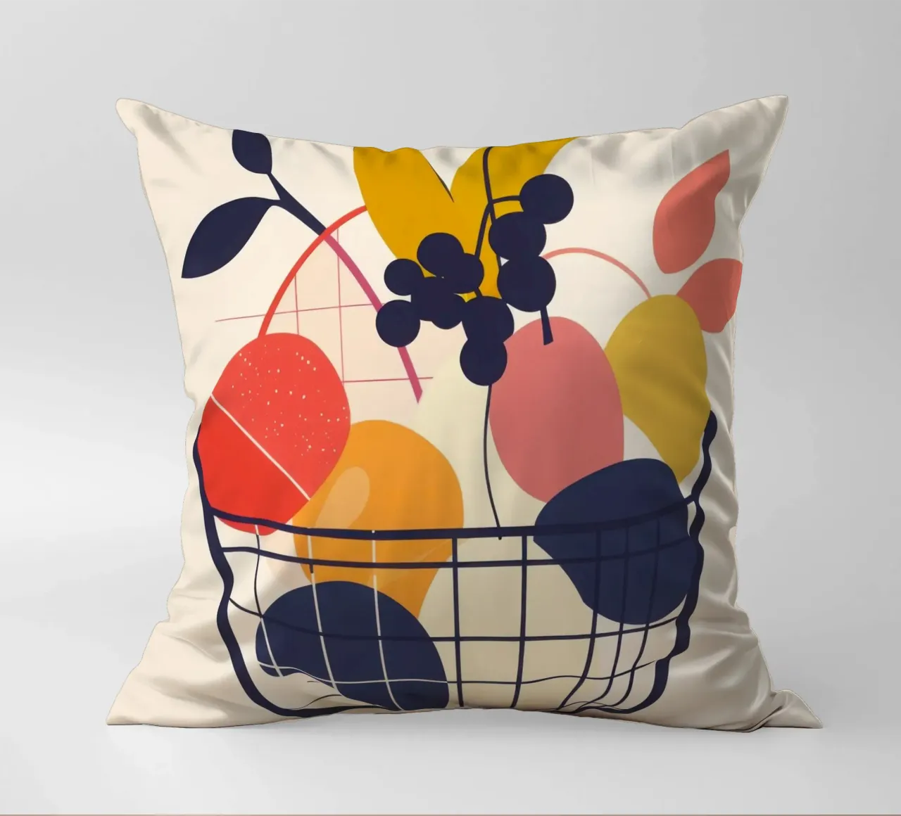 Esplosione fruttata moderna cuscino da Pop and Fruits - Affiches & posters