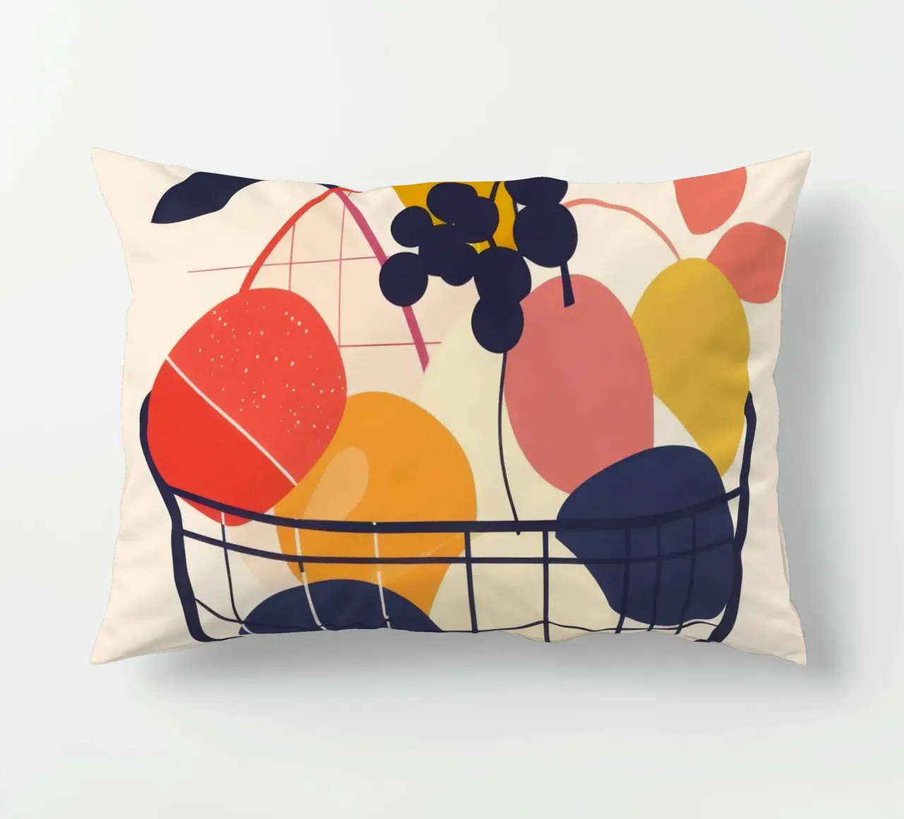 Esplosione fruttata moderna cuscino da Pop and Fruits - Affiches & posters
