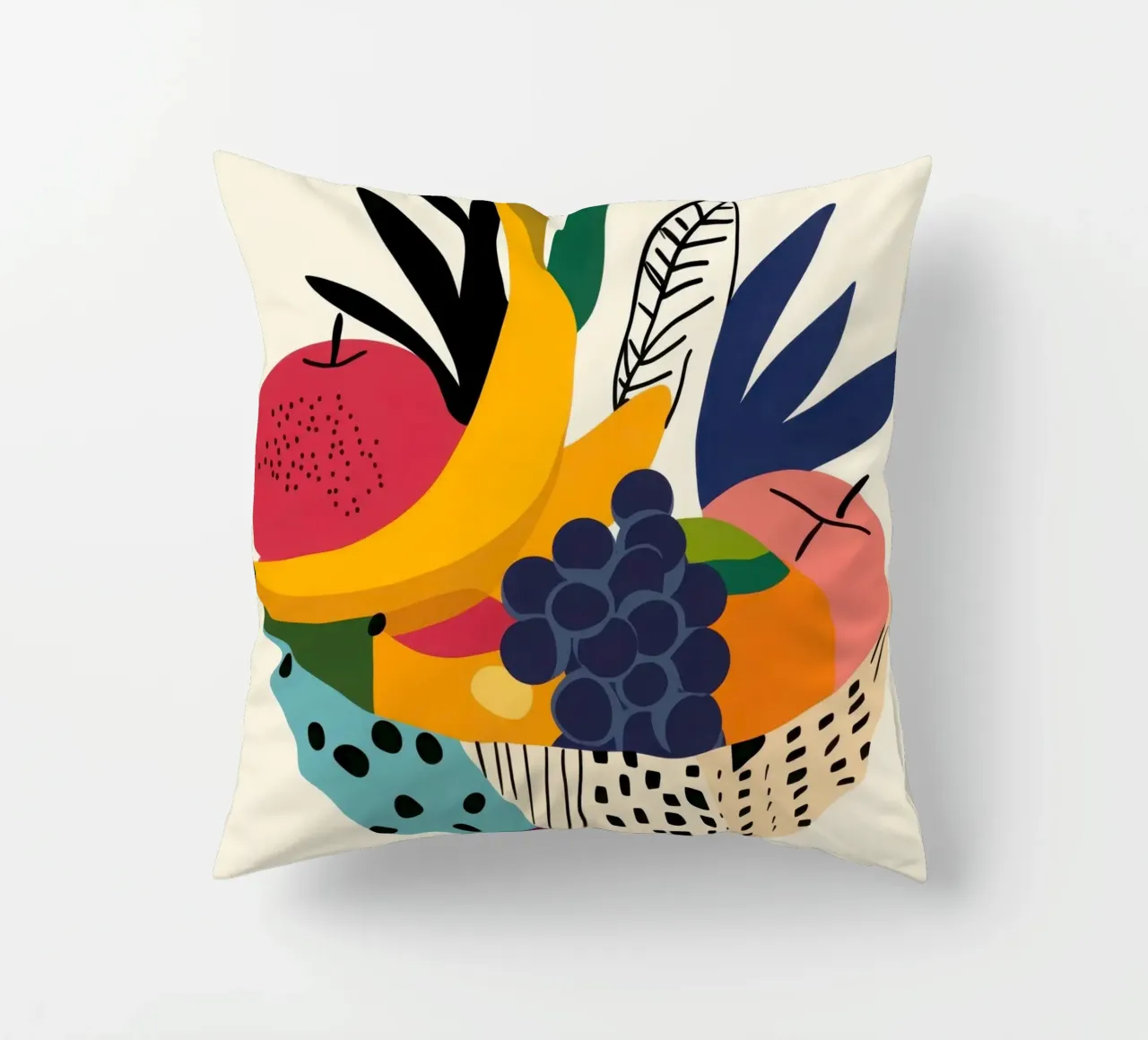 Energia e grafica tropicale cuscino da Pop and Fruits - Affiches & posters