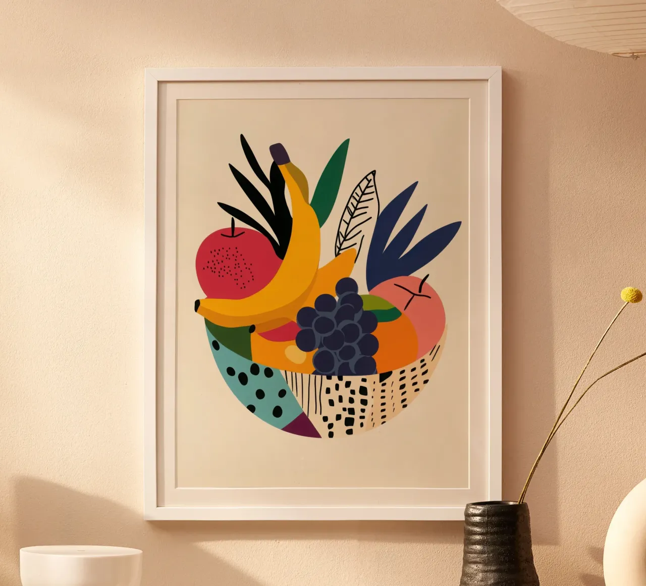 Tropical energy and graphics poster by Pop and Fruits - Affiches & posters