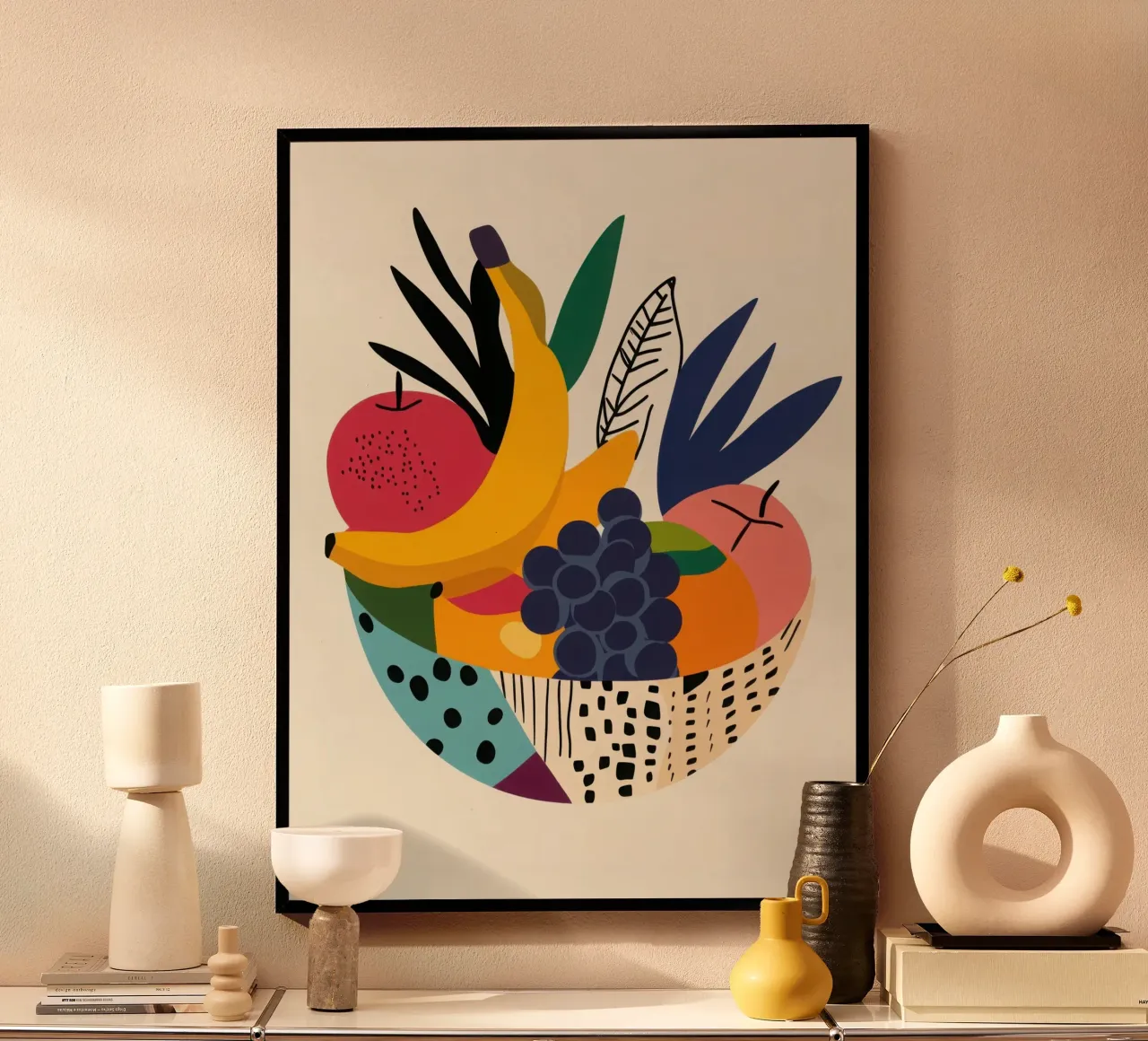 Tropical energy and graphics poster by Pop and Fruits - Affiches & posters