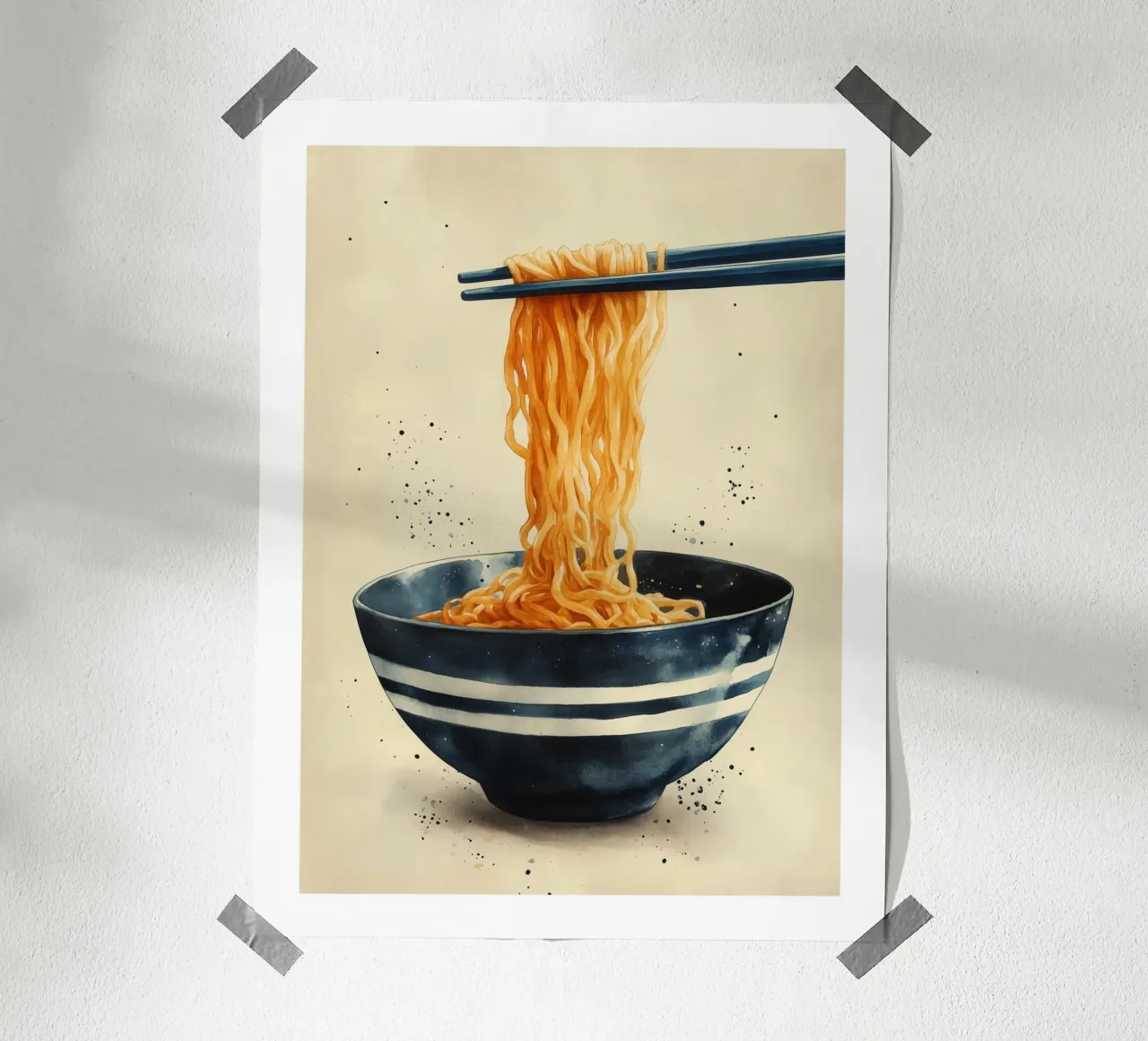 Tagliatelle asiatiche poster da Spice & Style