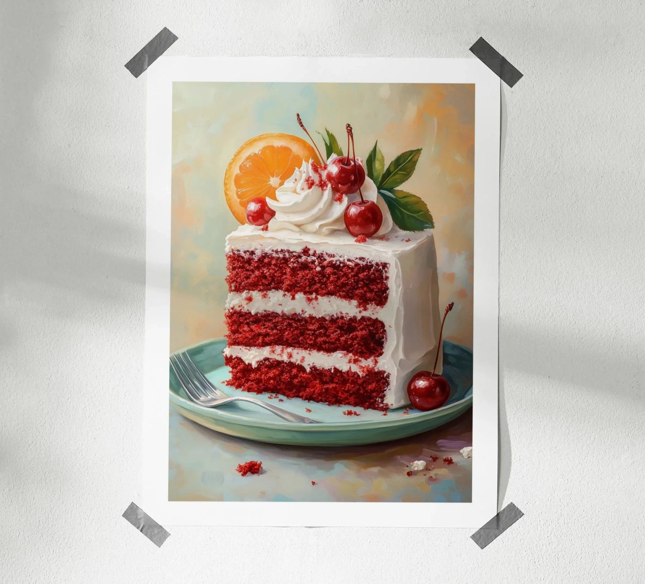 Red Velvet Cake poster by Spice & Style