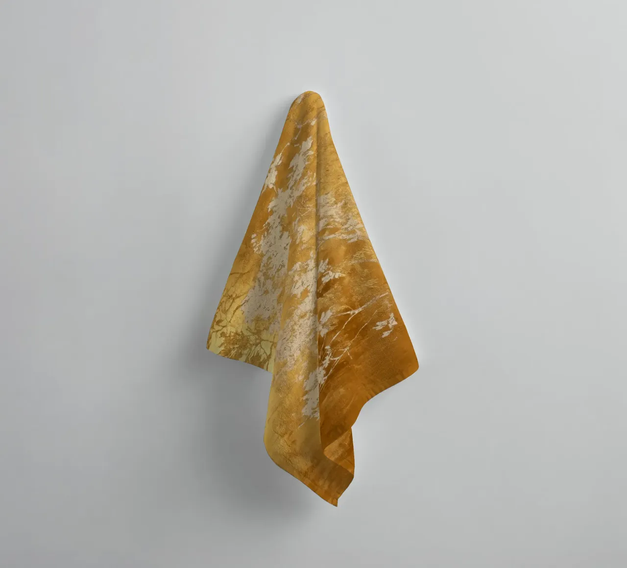 Albero artistico bianco e oro asciugamano da bagno da Justyna Jaszke JBJart