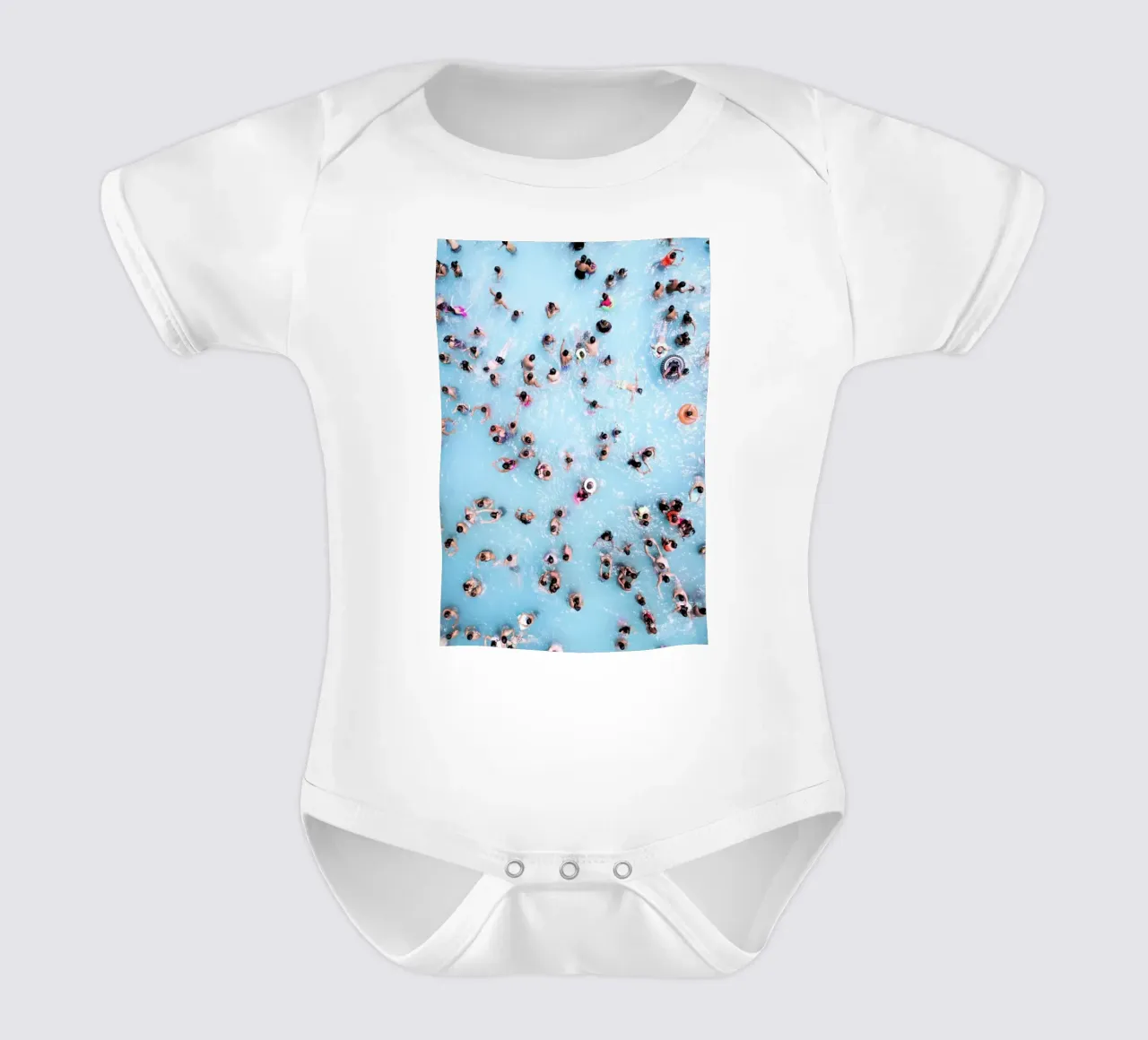 Caldo short-sleeve baby romper by ROBERTO H