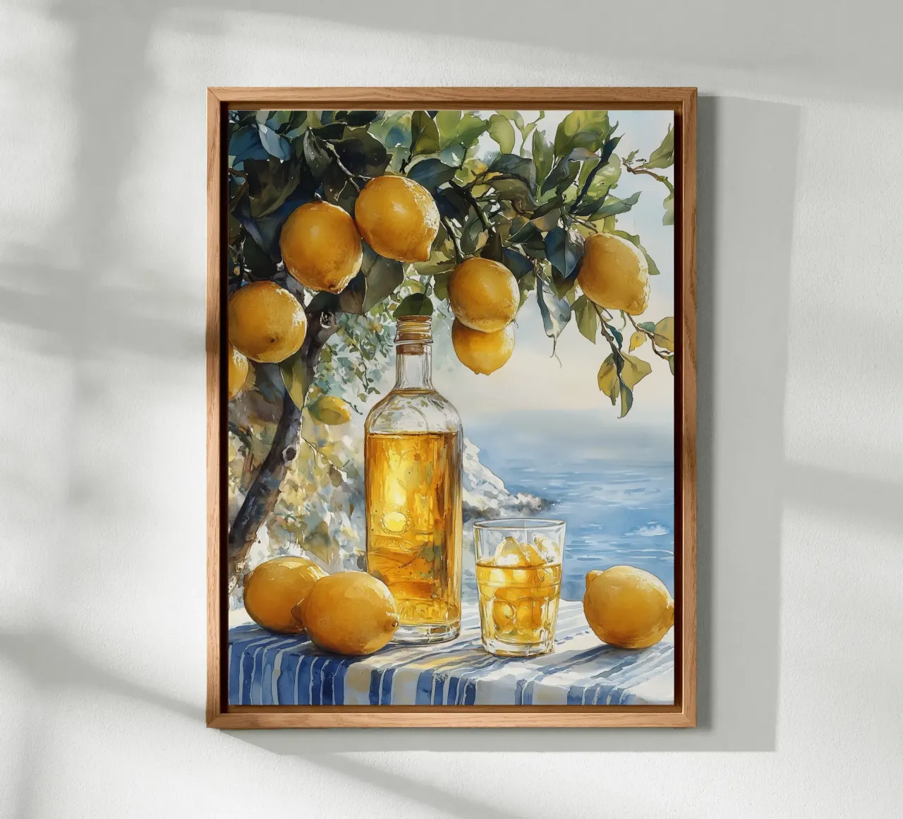 Limone e limoncello alluminio dibond da Spice & Style