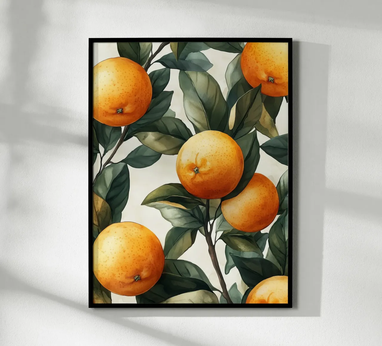 Oranges on branches poster by Spice & Style