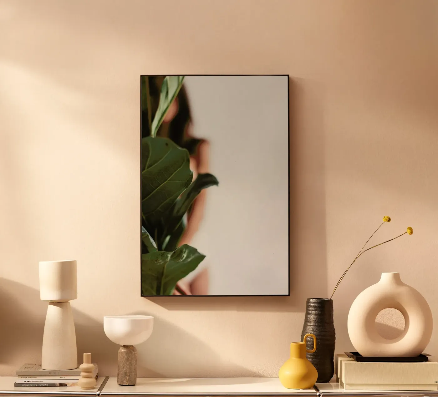 Ficus Lyrata 1 plexiglass da Chris Abatzis