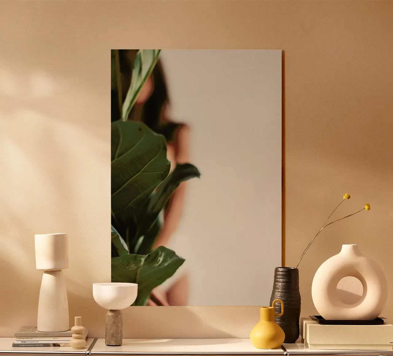 Ficus Lyrata 1 plexiglass da Chris Abatzis