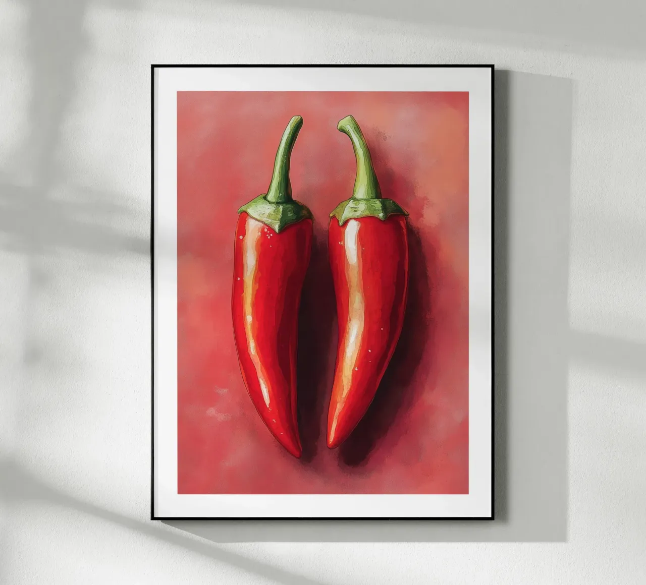Pimientos rojos metacrilato de Spice & Style