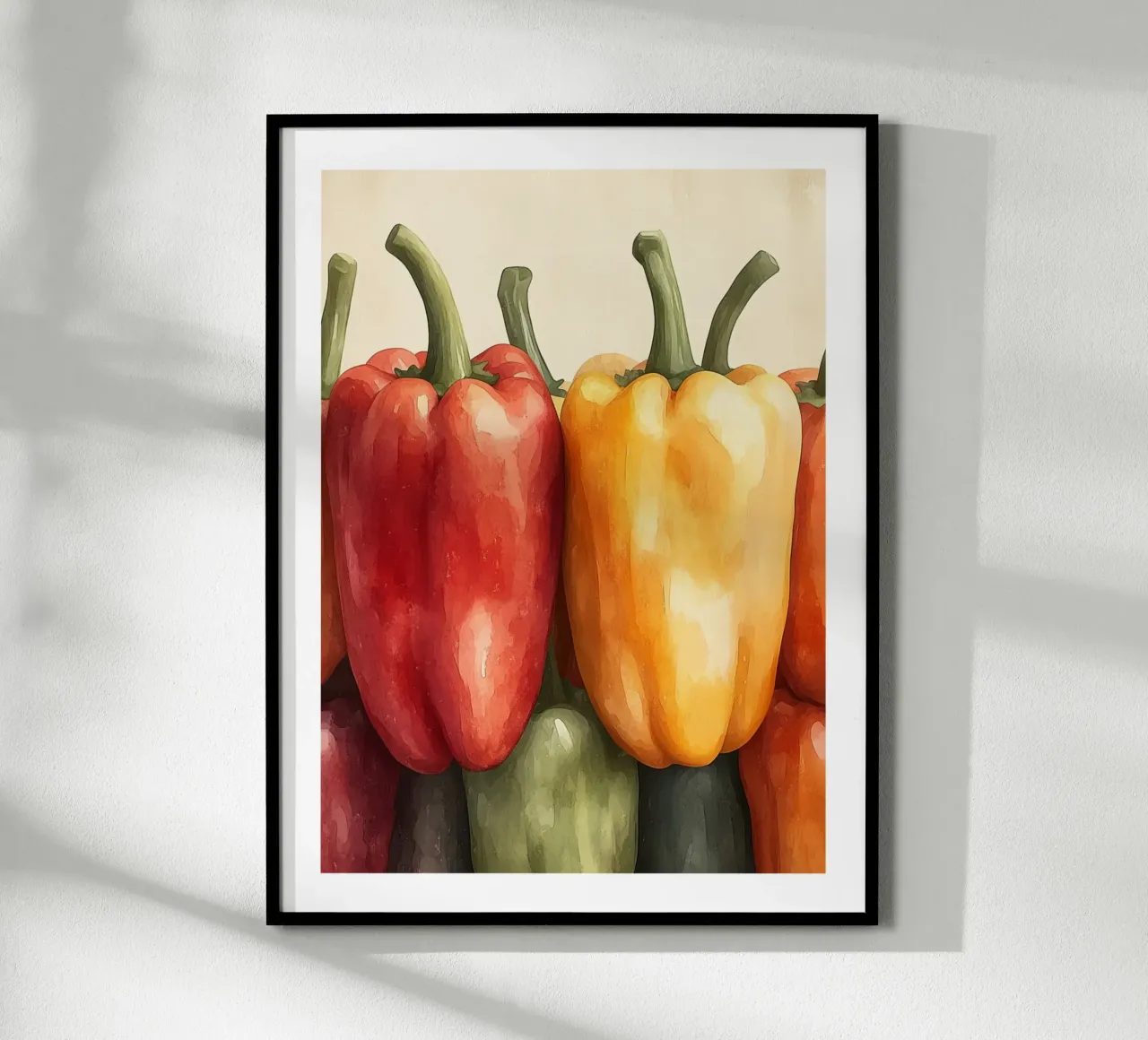 Pimientos de colores hahnemühle de Spice & Style