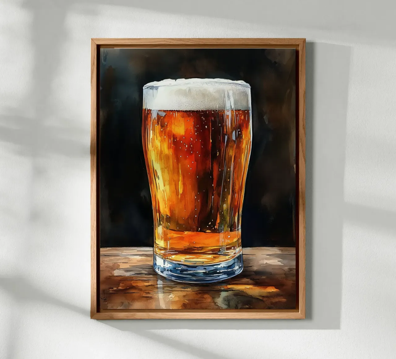Birra ambrata alluminio dibond da Spice & Style