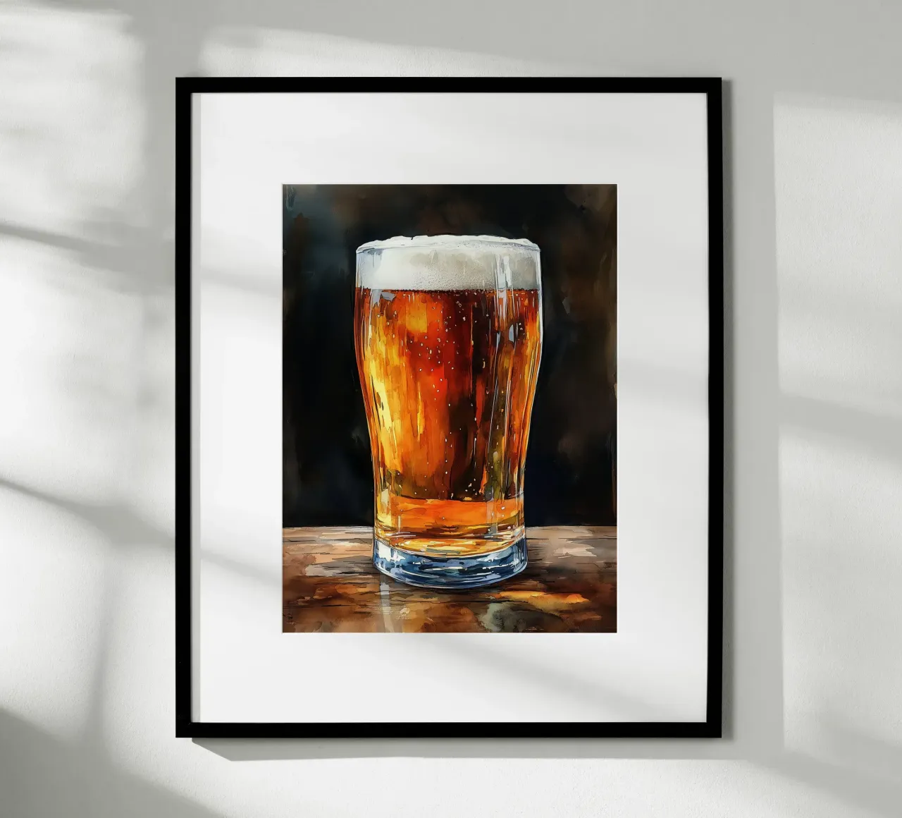 Birra ambrata carta hahnemühle da Spice & Style