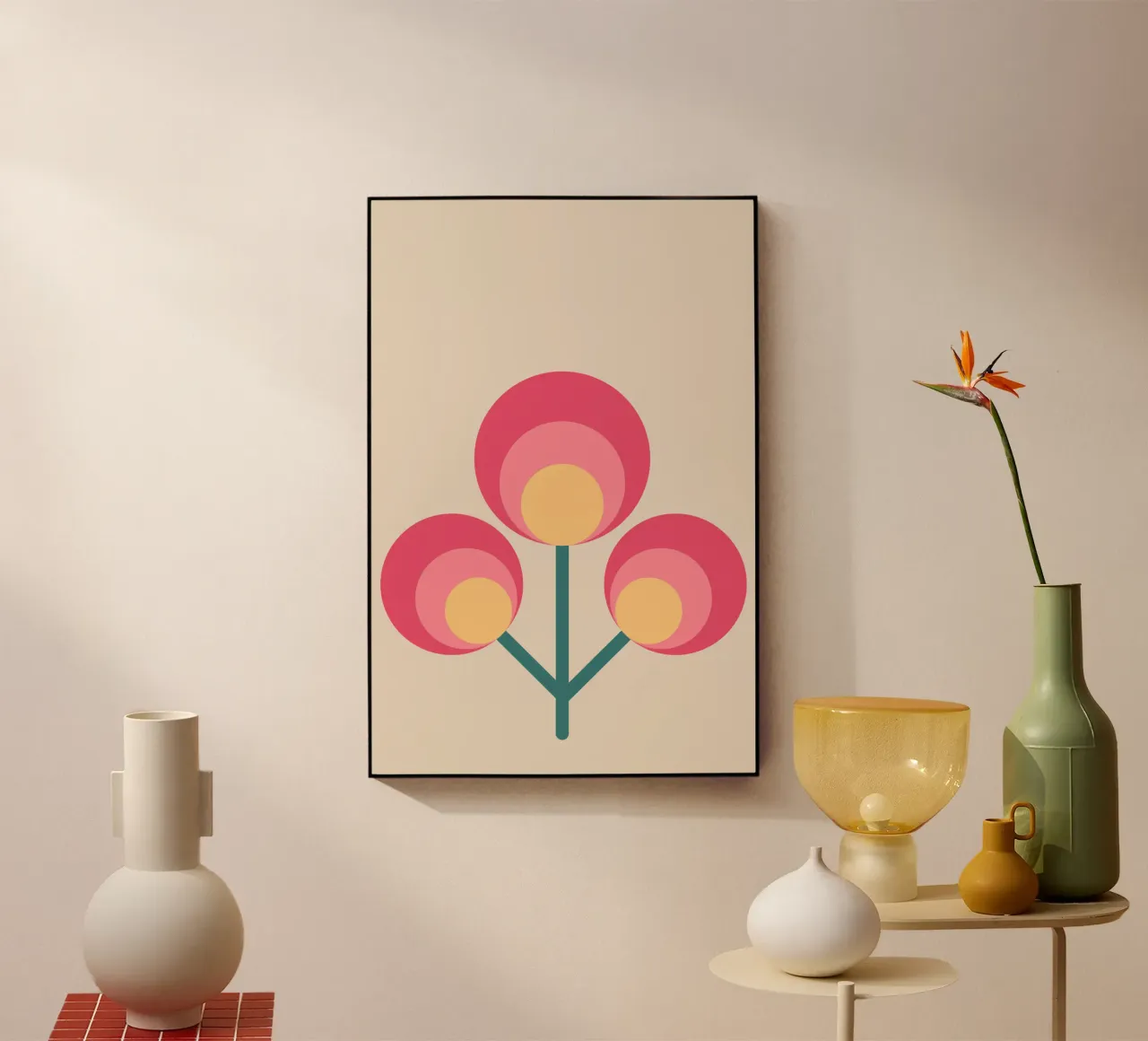 Trio Bloom plexiglass da SMPLE