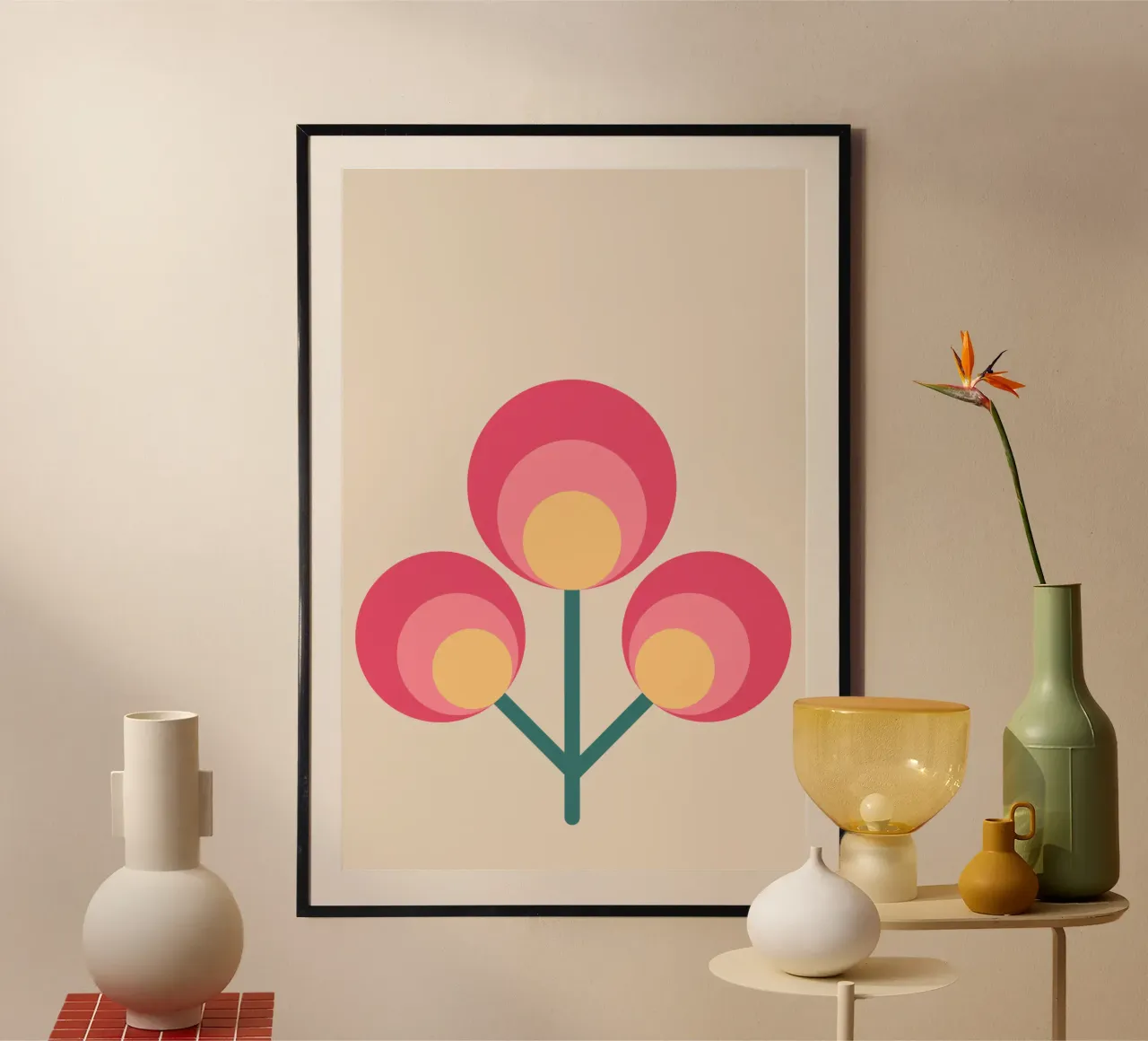 Trio Bloom hahnemühle by SMPLE