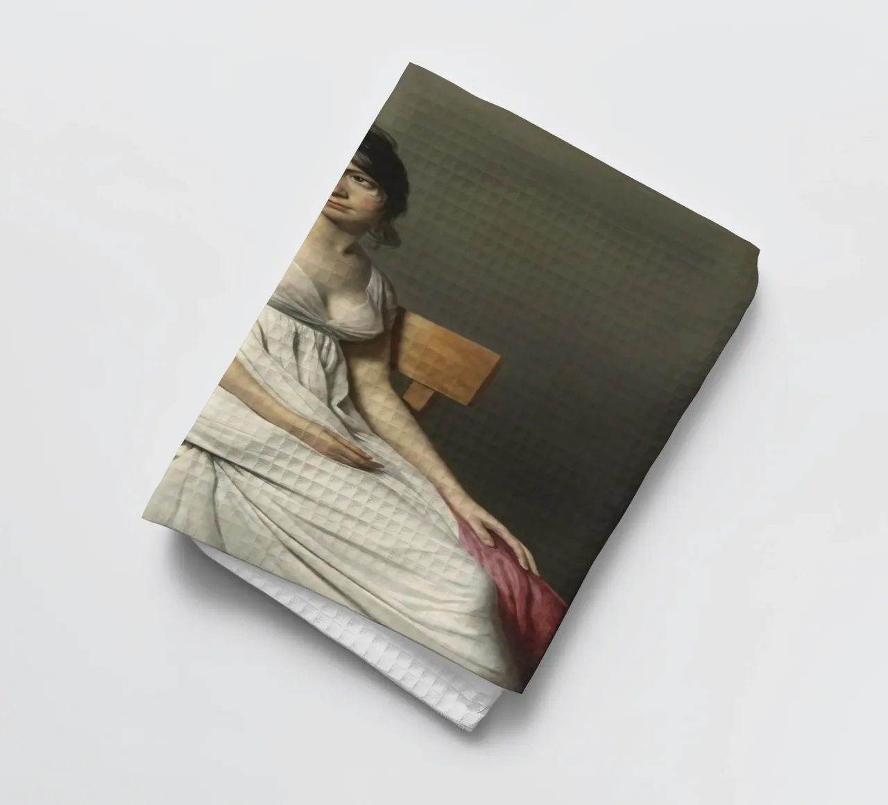 Jacques-Louis David - Ritratto di giovane donna in bianco canovaccio da cucina da William Store