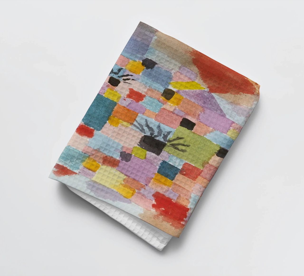 Paul Klee - Jardins du Sud torchon de Timeless Artworks