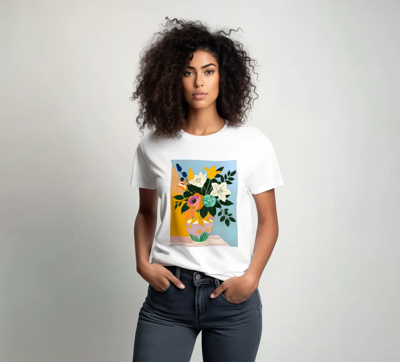 Il fiore t-shirt da 83oranges