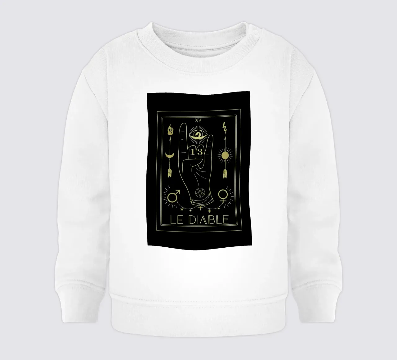 Le Diable felpa neonato da cafelab