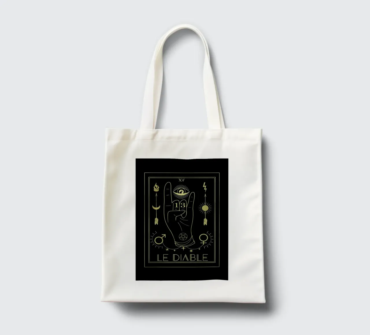 Le Diable tote bag by cafelab