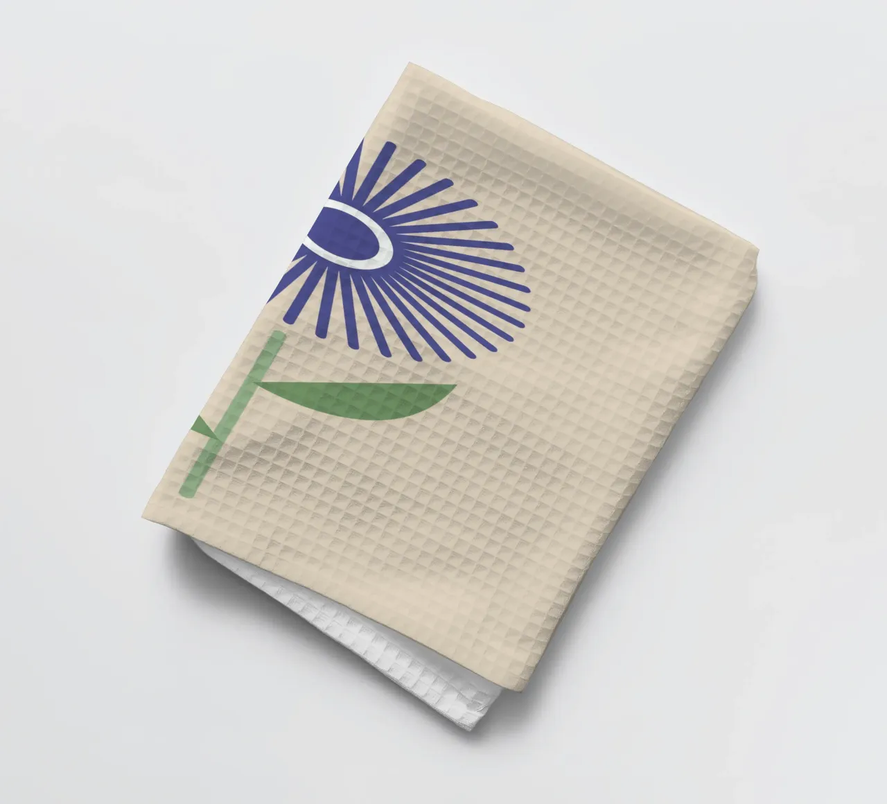 Retro Sunburst Flower canovaccio da cucina da SMPLE