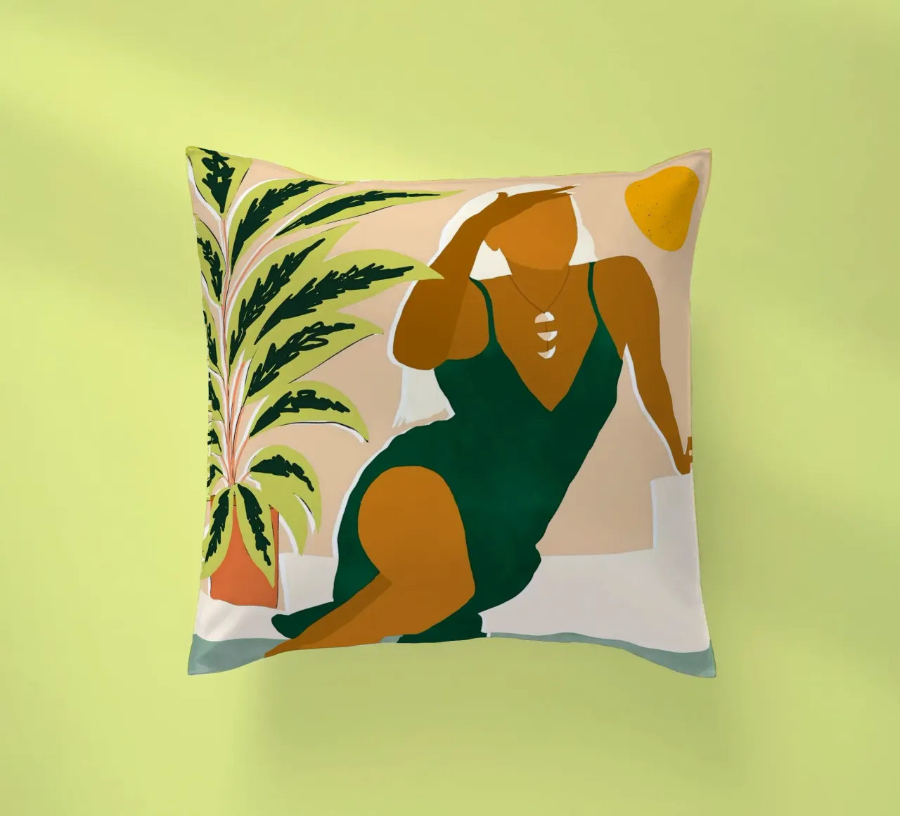 The Wait Is Long But My Dream Of You Does Not End decorative cushion by 83oranges