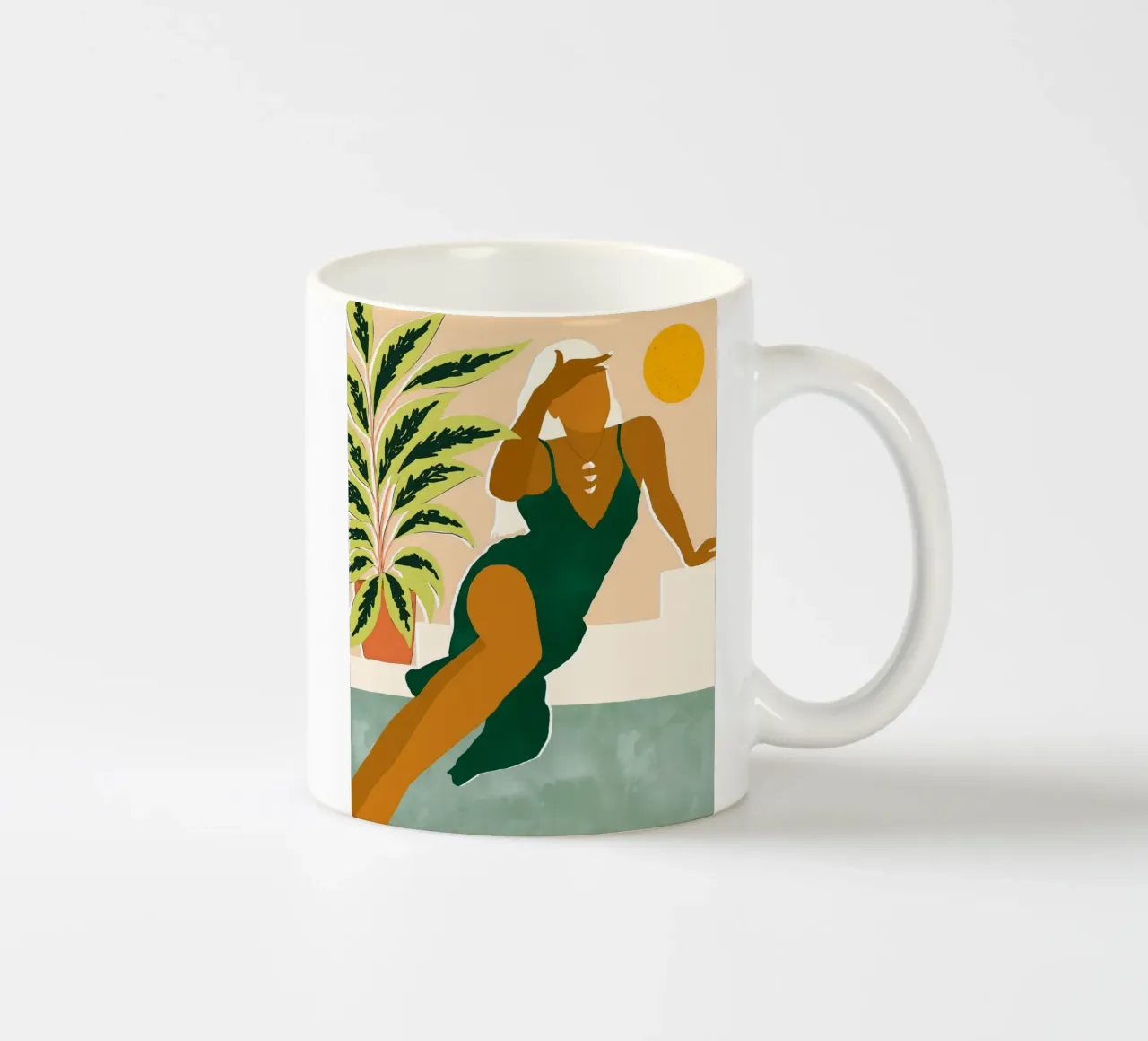 The Wait Is Long But My Dream Of You Does Not End ceramic mug by 83oranges