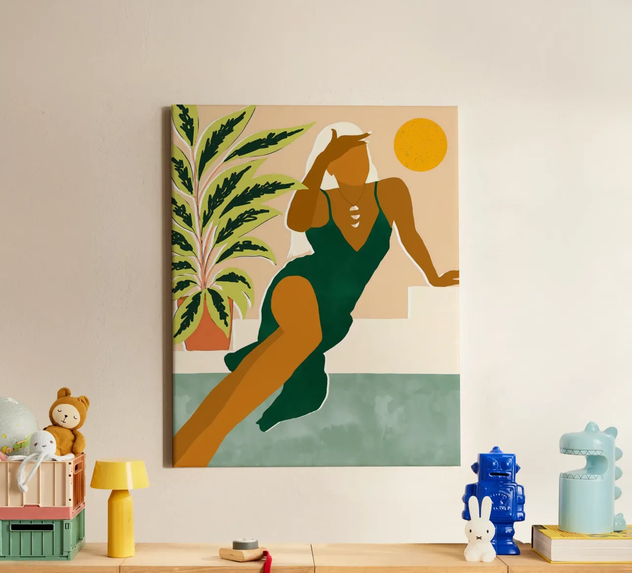 The Wait Is Long But My Dream Of You Does Not End canvas by 83oranges