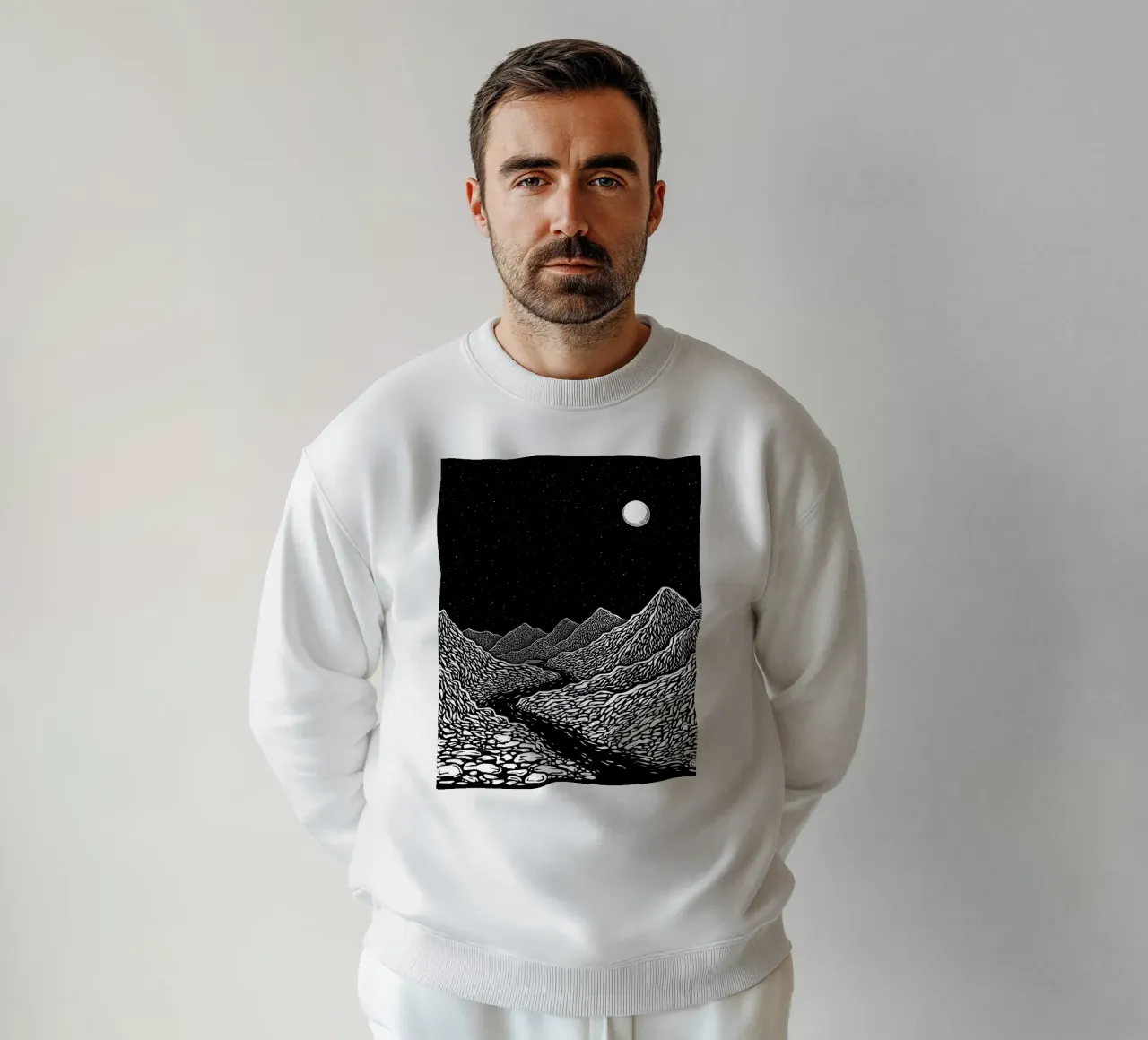 Dark Peaks felpa da Indigo Rain