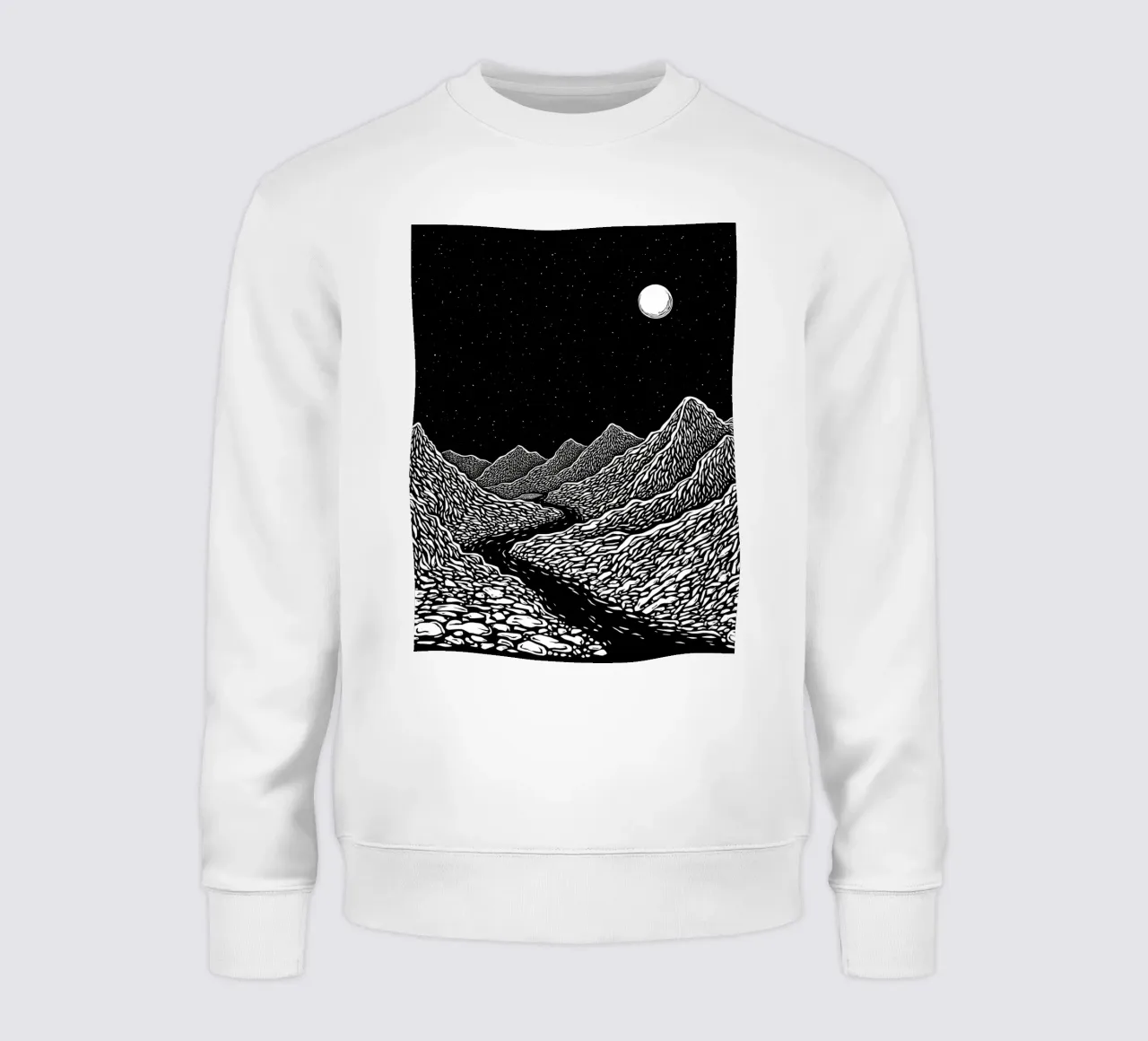 Dark Peaks felpa da Indigo Rain