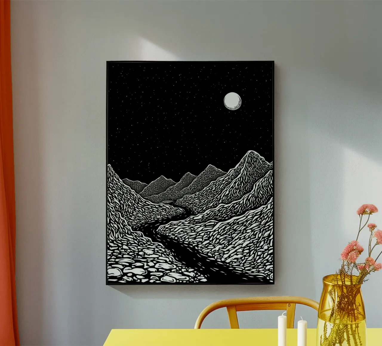 Dark Peaks plexiglass da Indigo Rain