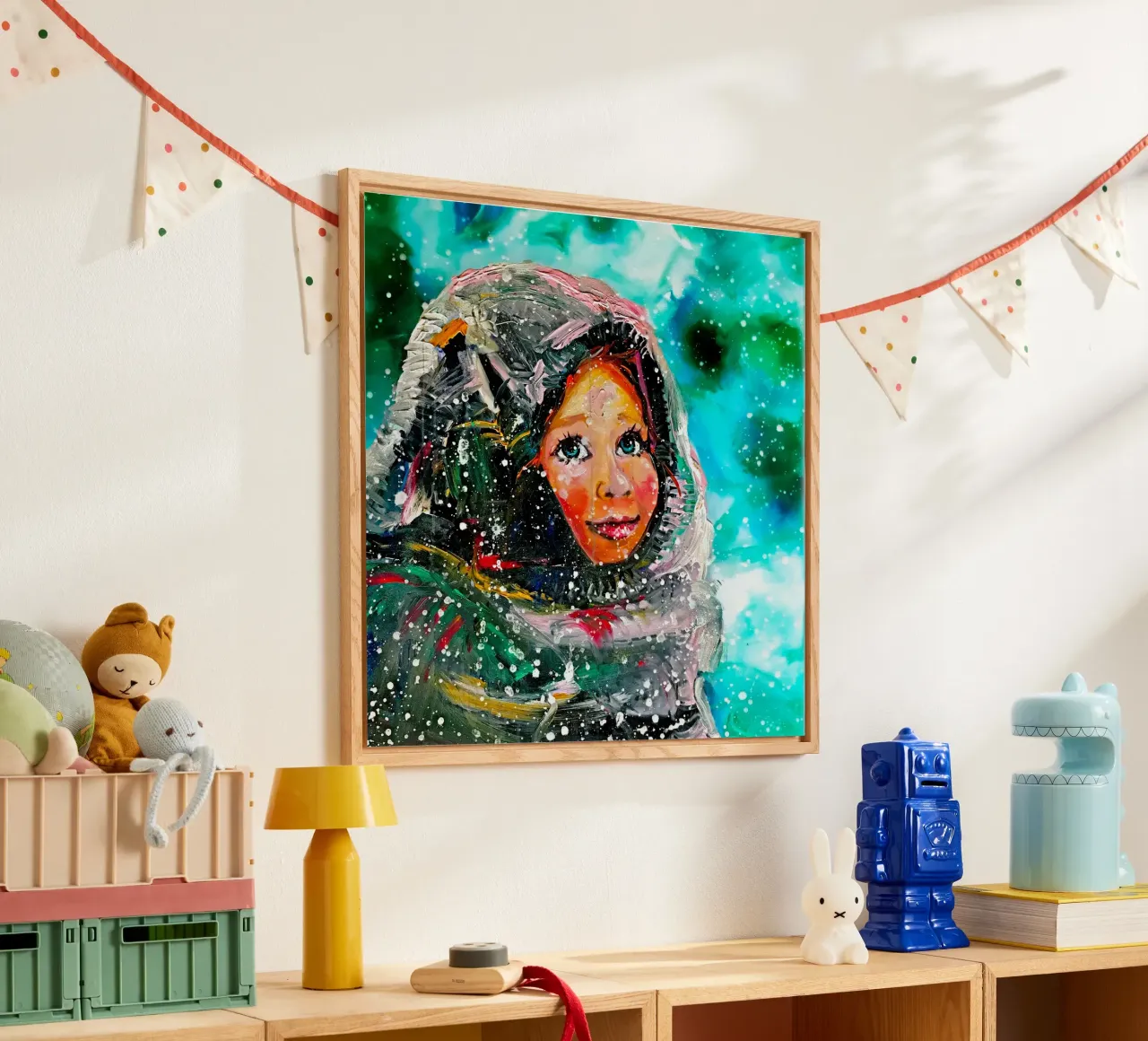 Winter-Märchen plexiglass da Happy 😃 Art 🎨 by Christine Schnoell