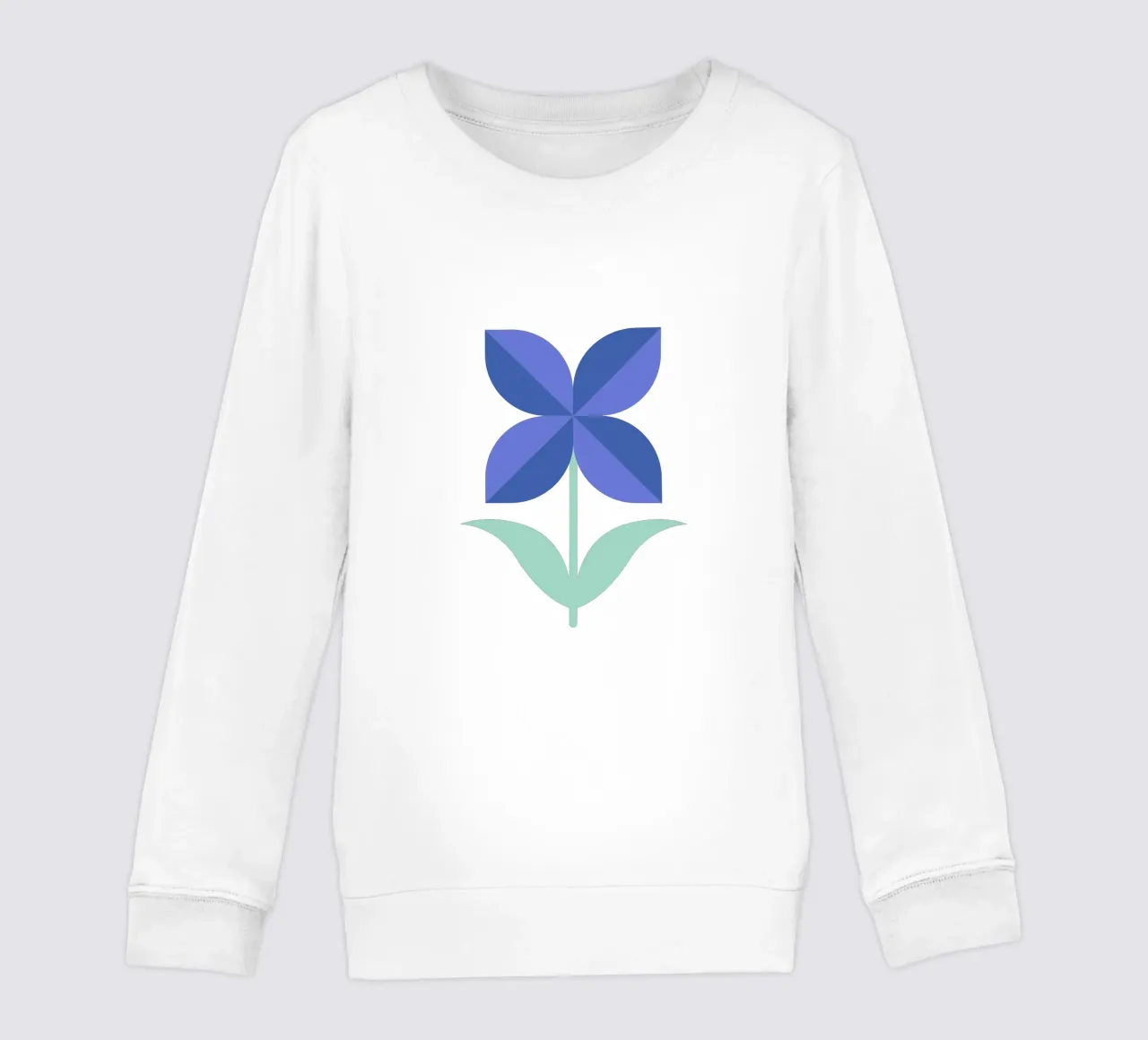 Nordic Petals felpa bambino da SMPLE