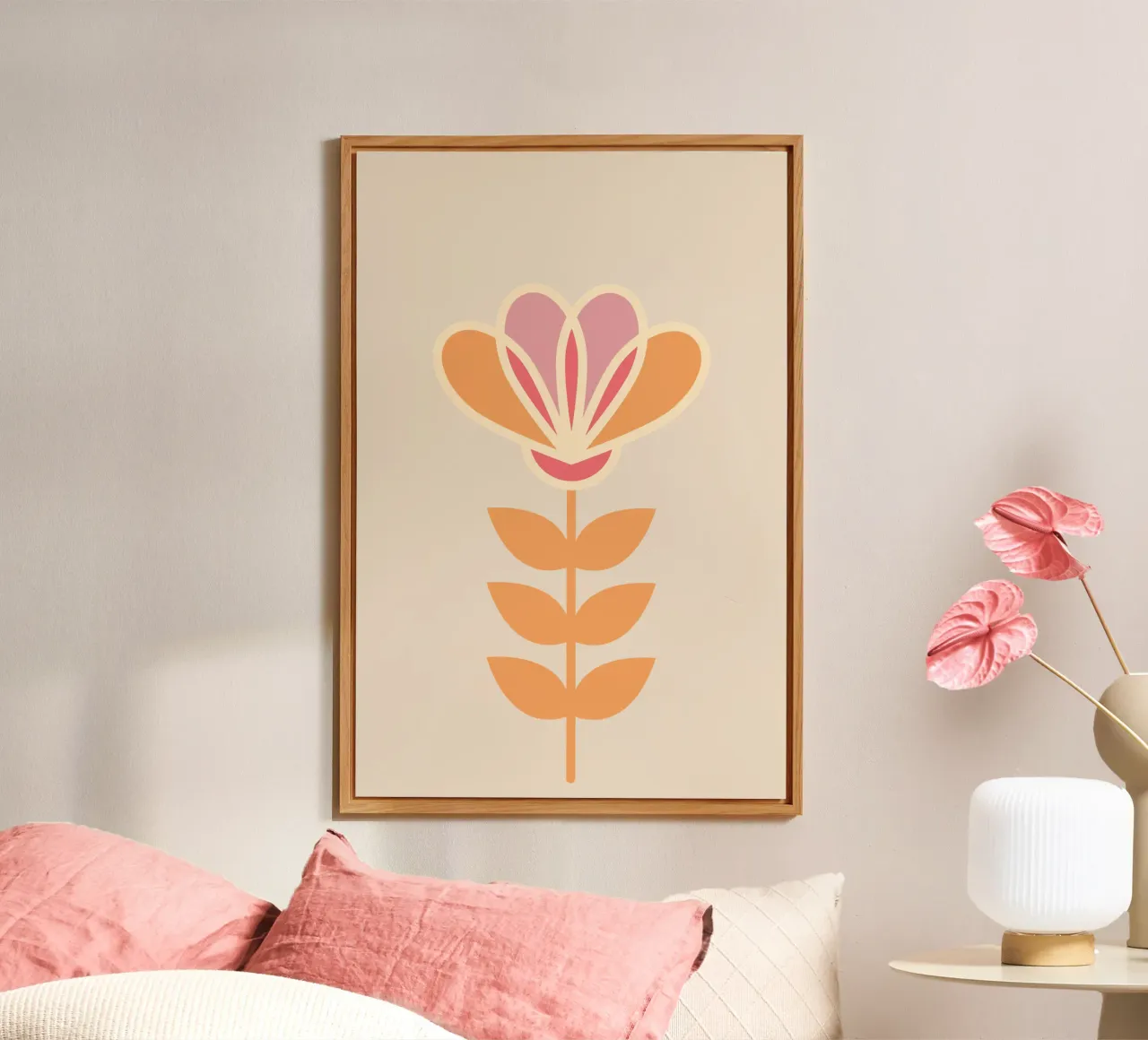 Scandi Glow alluminio dibond da SMPLE