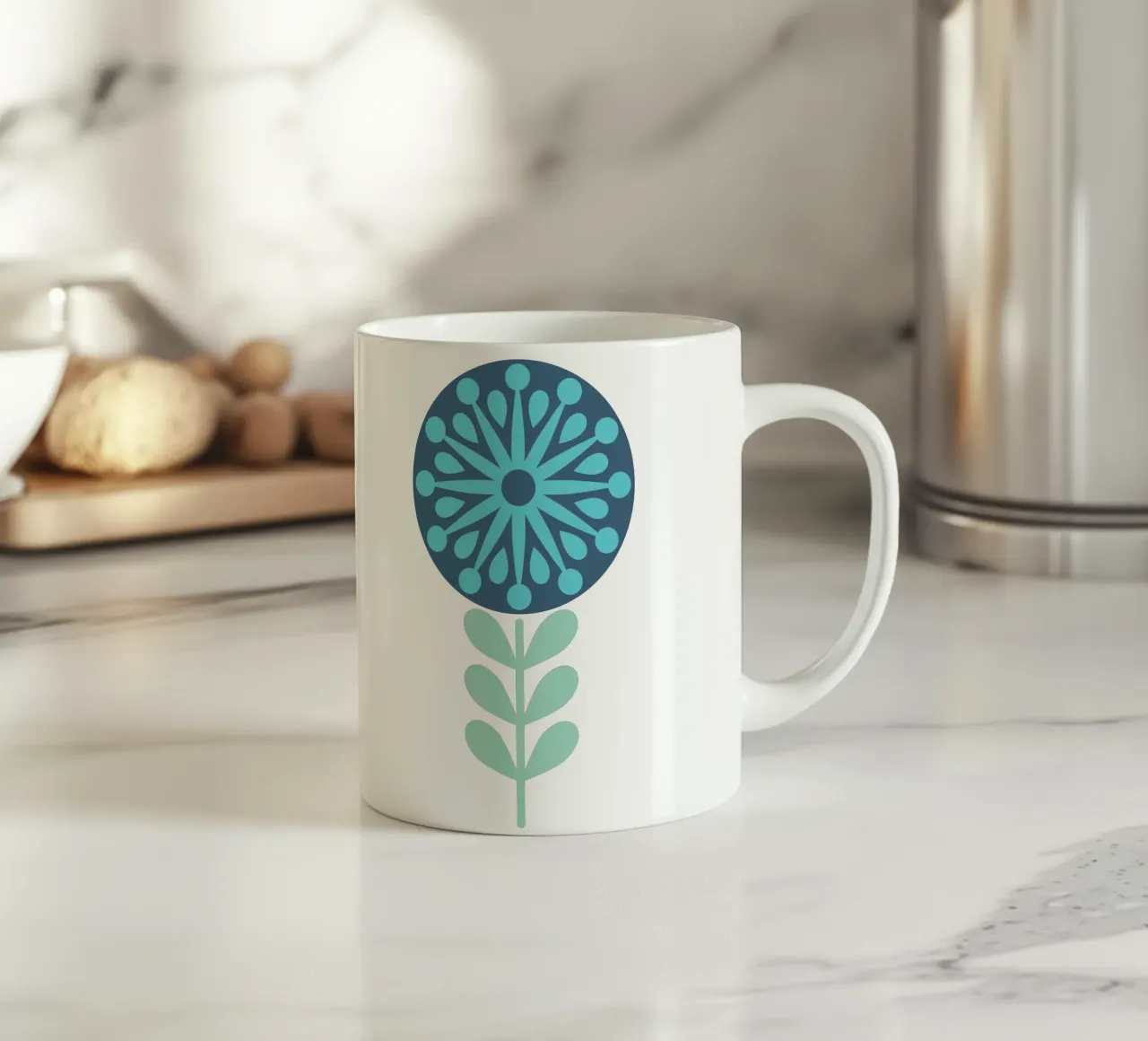 Ocean Bloom tazza in ceramica da SMPLE