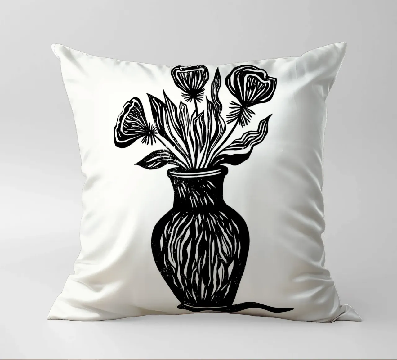 Bold Blooms cuscino da Indigo Rain