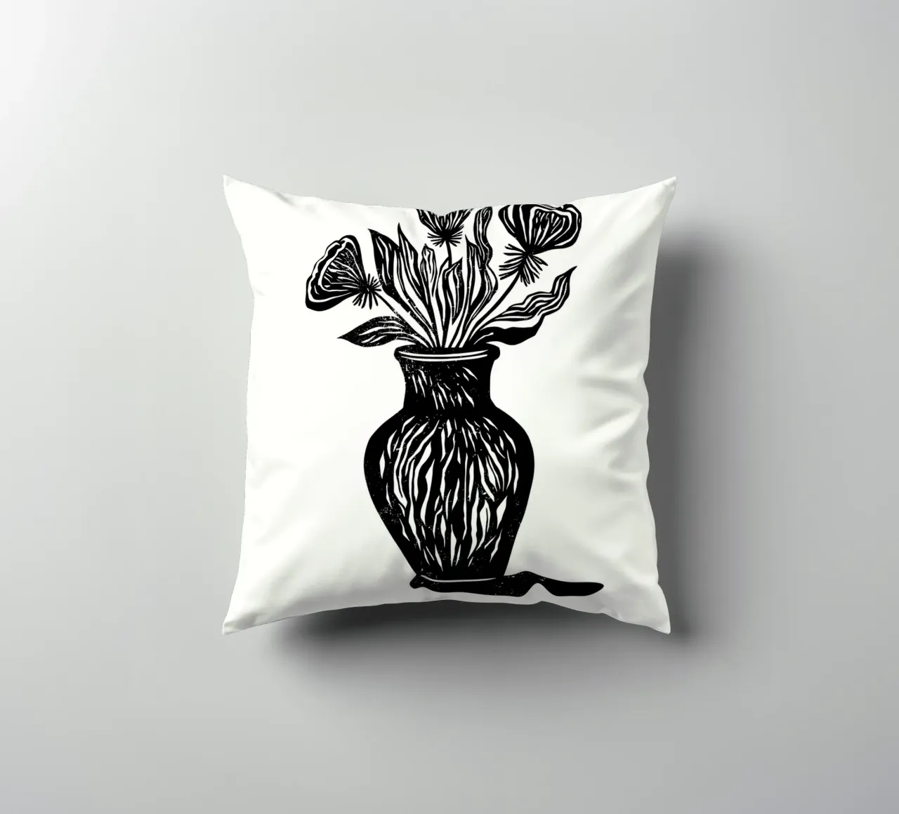 Bold Blooms cuscino da Indigo Rain