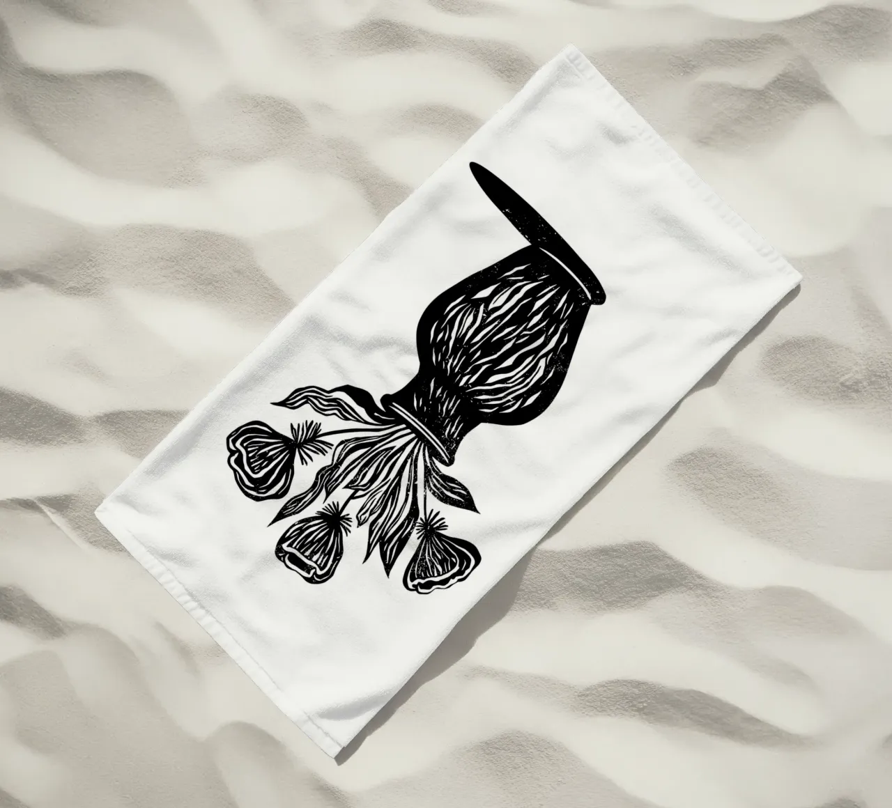 Bold Blooms telo mare da Indigo Rain