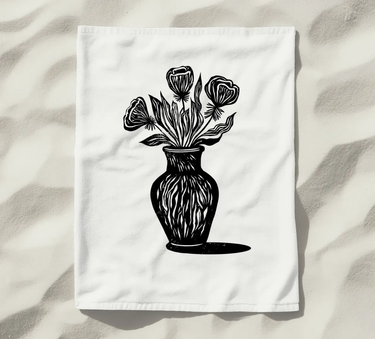 Bold Blooms telo mare da Indigo Rain