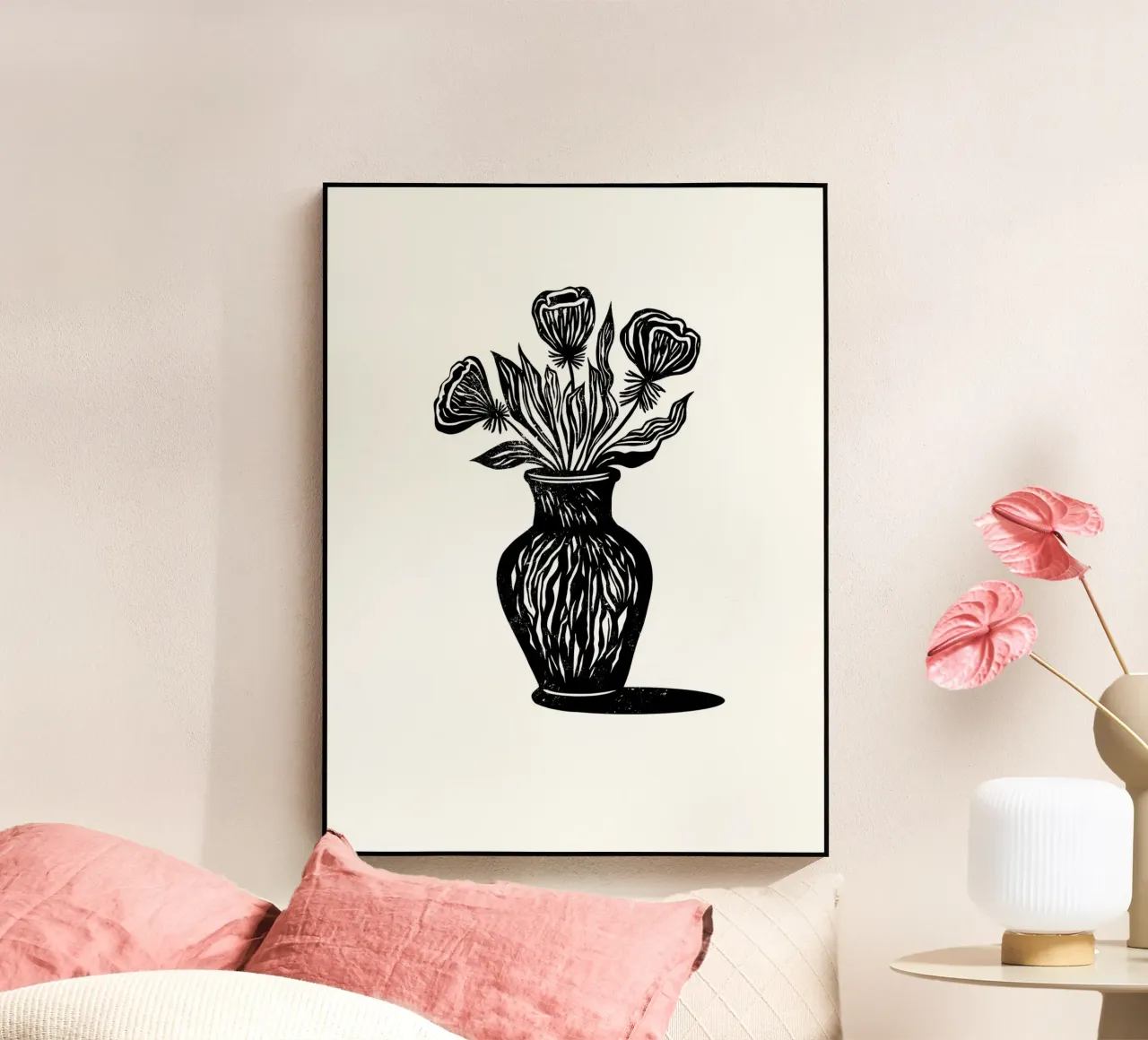 Bold Blooms plexiglass da Indigo Rain