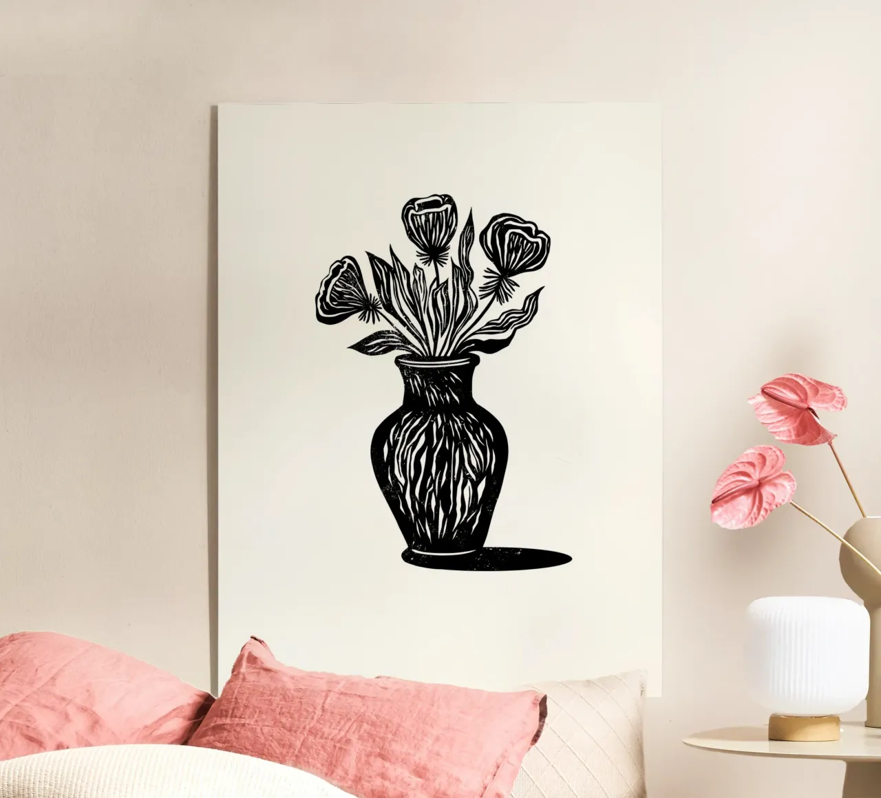 Bold Blooms plexiglass da Indigo Rain