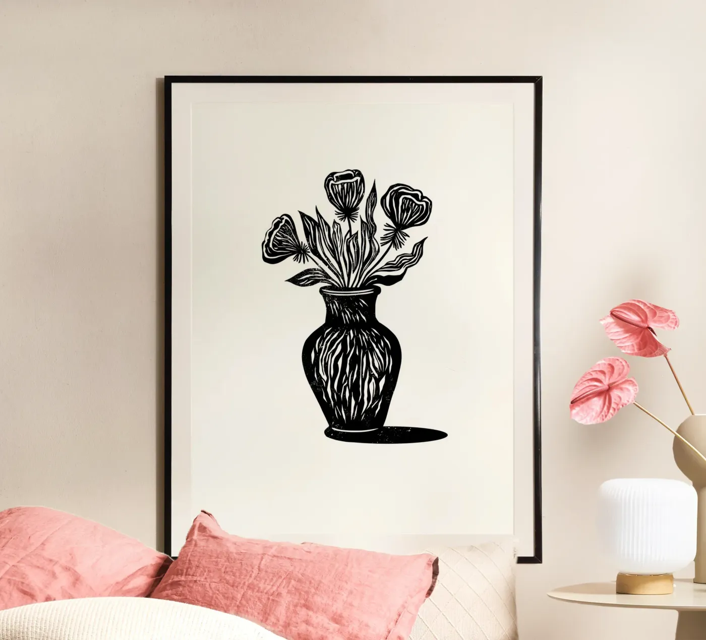 Bold Blooms poster da Indigo Rain