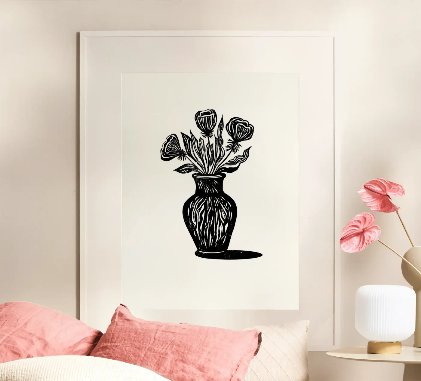 Bold Blooms poster da Indigo Rain