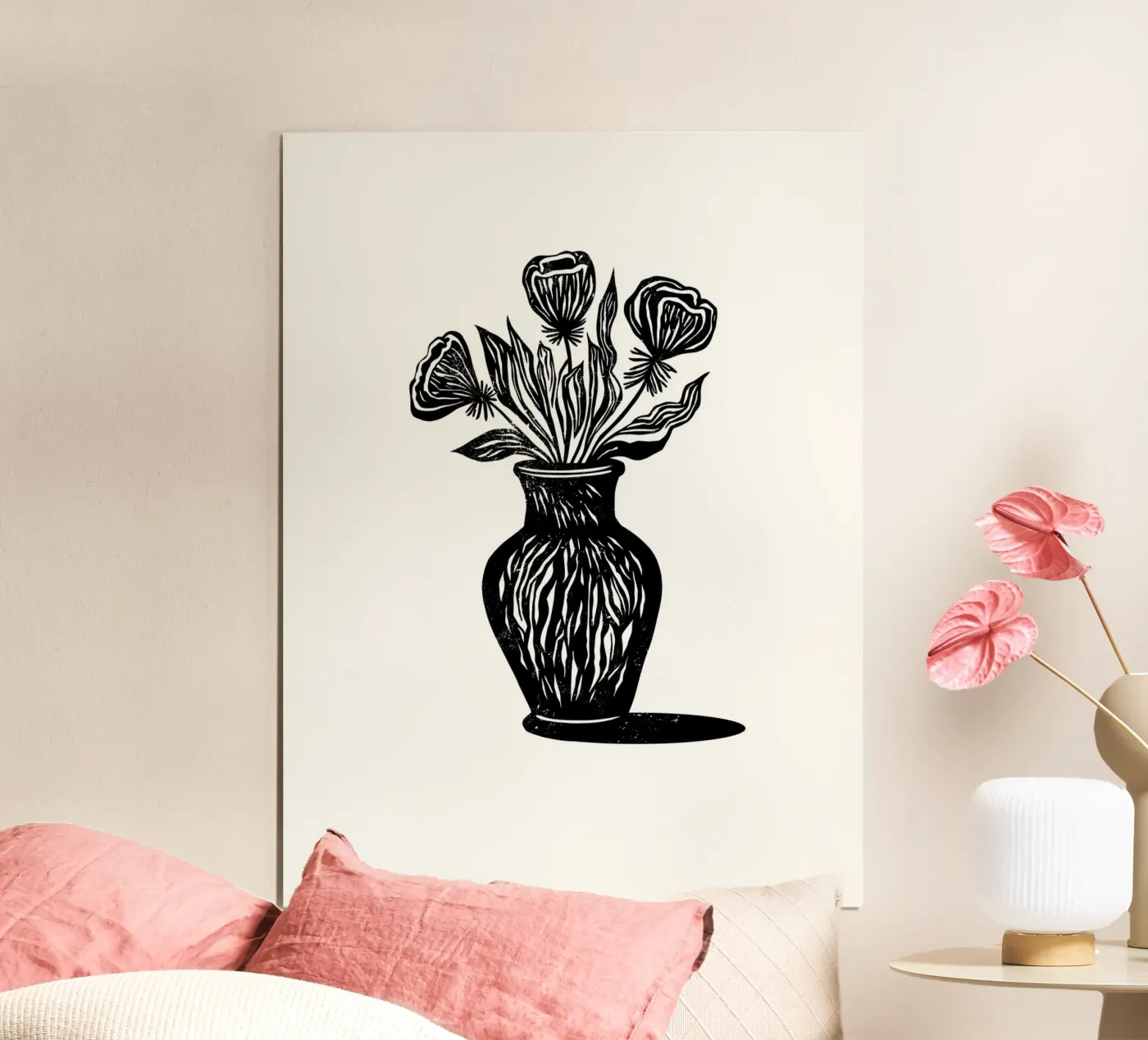 Bold Blooms poster da Indigo Rain