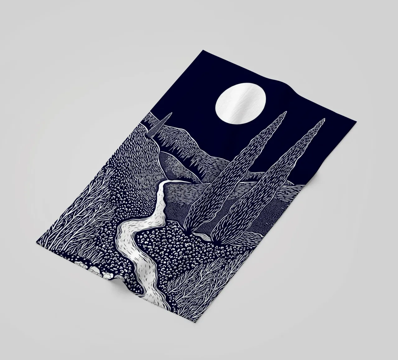 Cypress Under the Moon telo mare da Indigo Rain