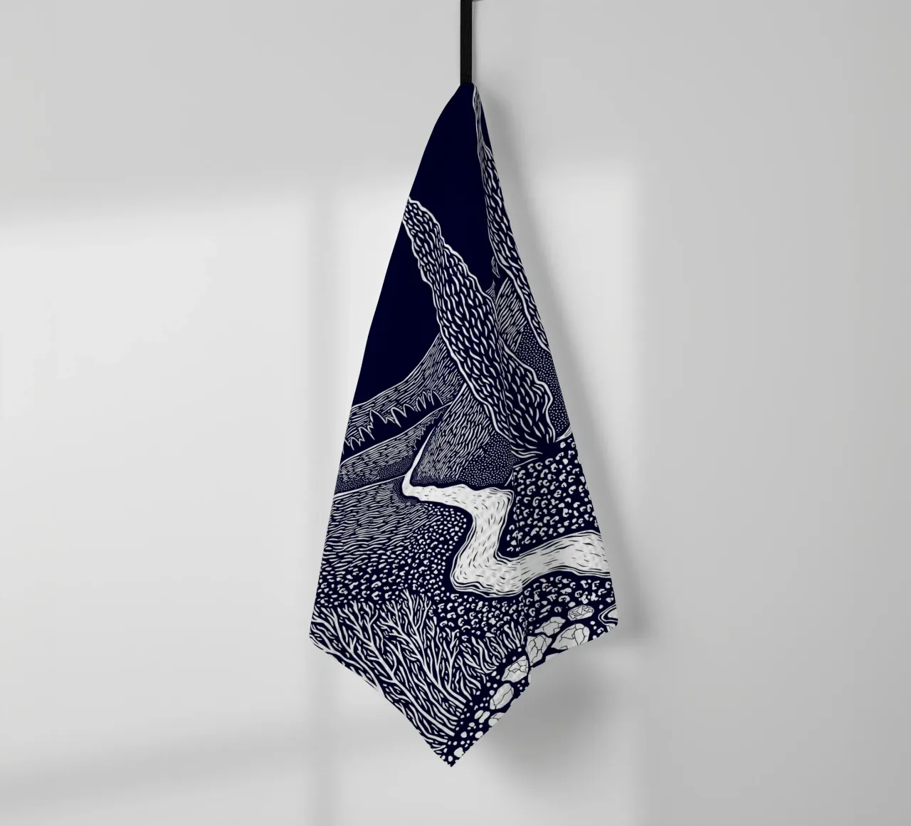 Cypress Under the Moon canovaccio da cucina da Indigo Rain